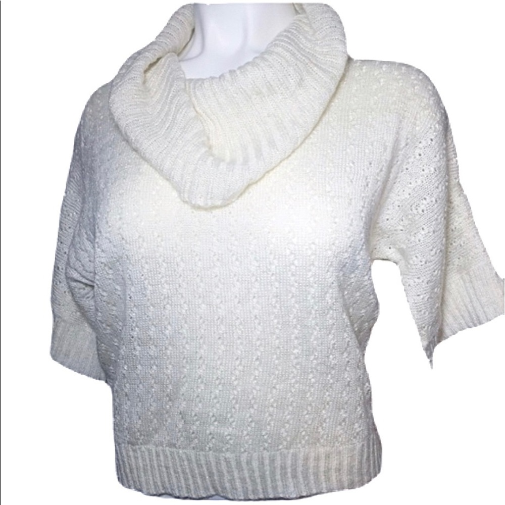 Cream w/ Gold Sweater - NWT